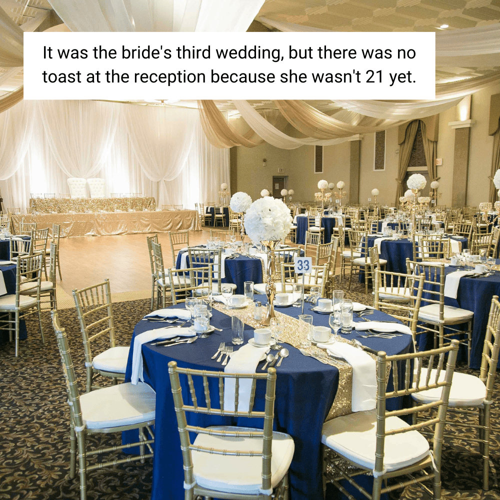 Don’t Toast the Happy Couple