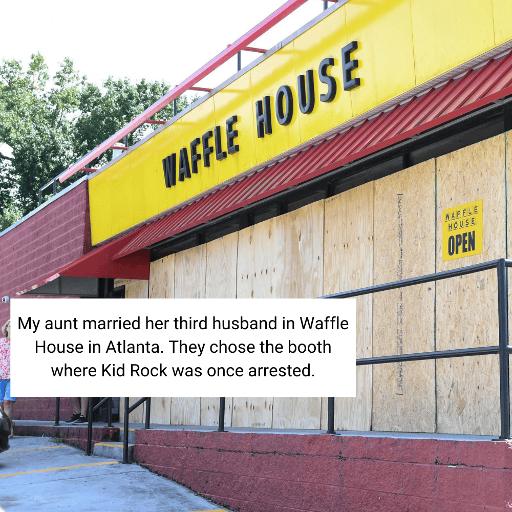 Waffle House Wedding
