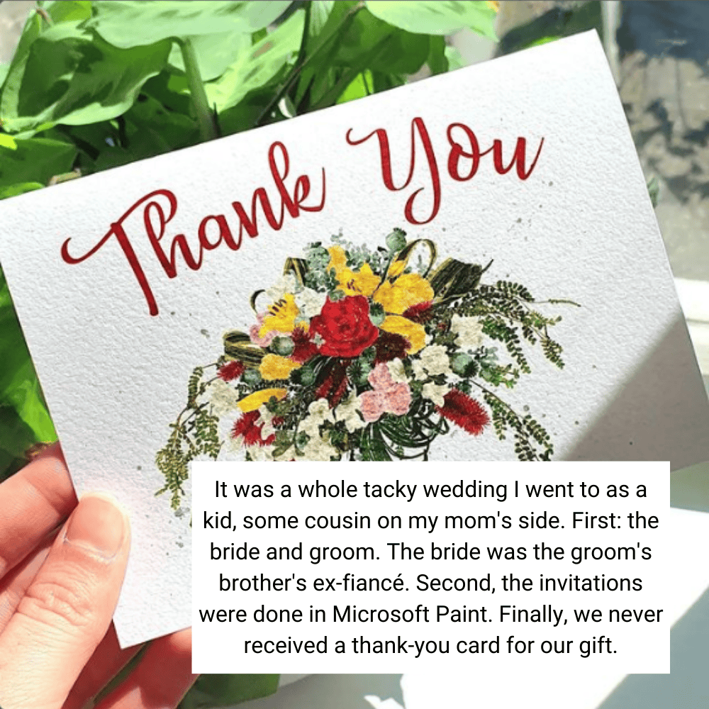 Not Even a Thank You