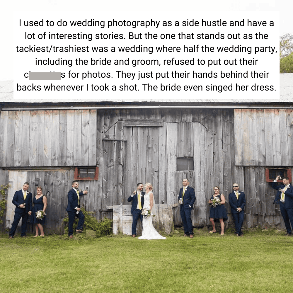 Hazy Wedding Photos