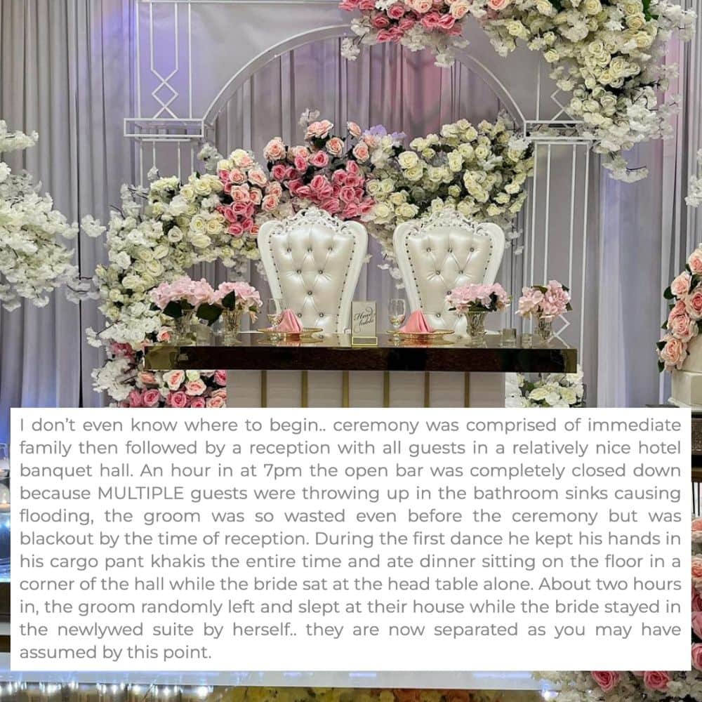 Absent Groom