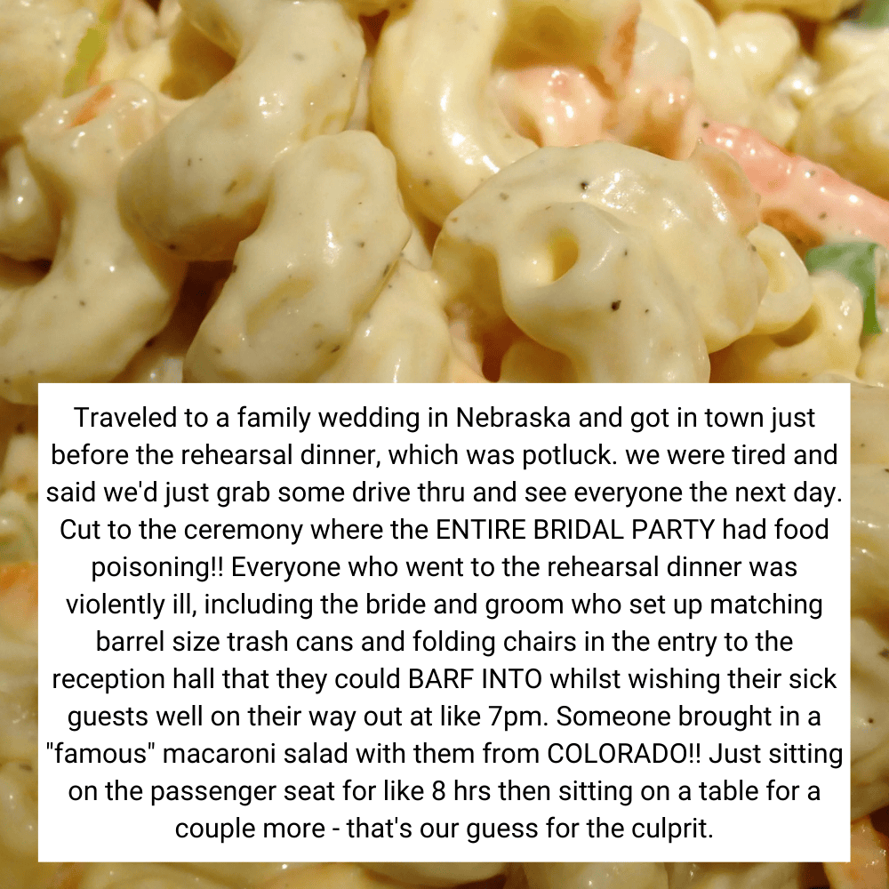 Rehearsal Dinner Disaster