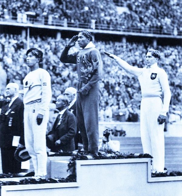 Jesse Owens wins gold in Nazi Germany, 1936 Jesse Owens wins gold in Nazi Germany, 1936